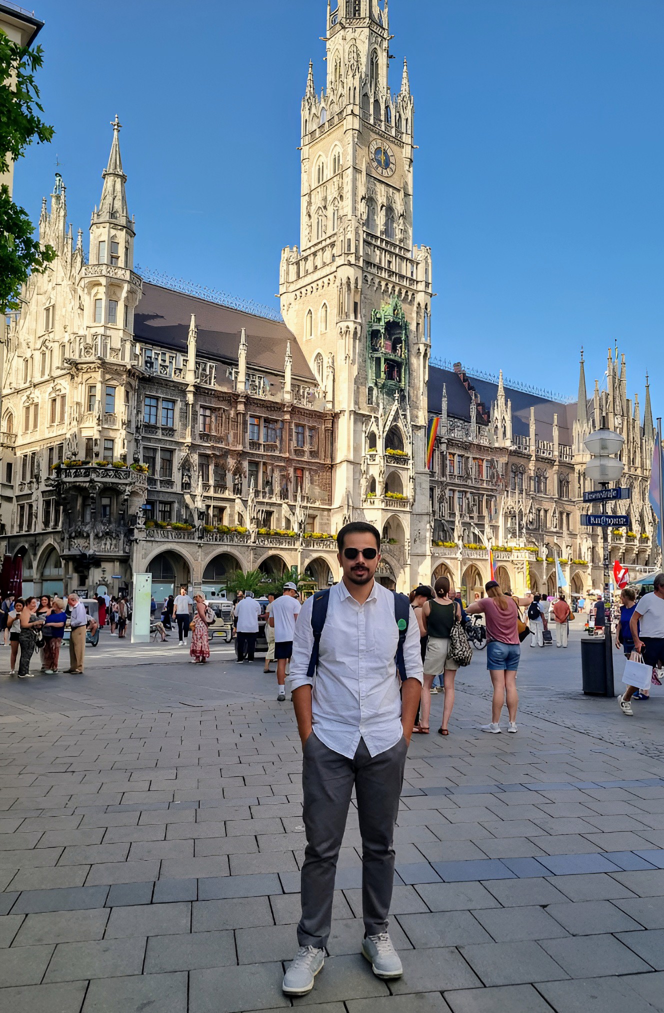 At Marienplatz Munich